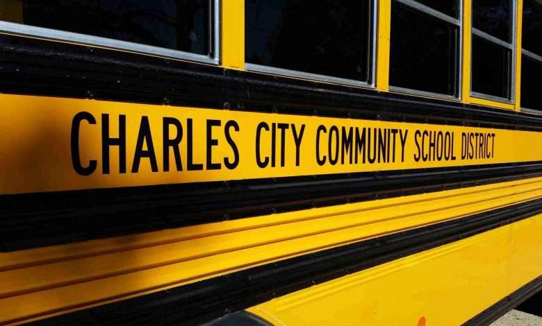 Charles City School Bus