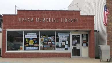 Upham Memorial Library Fredricksburg 390x220