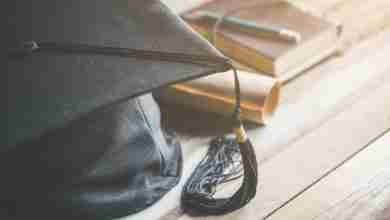 Bigstock Graduation Cap Hat With Degre 177082177 390x220