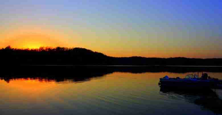 Lake at Sunset