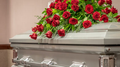 Bigstock Red Roses On Top Of Funeral Ca 451792241 390x220