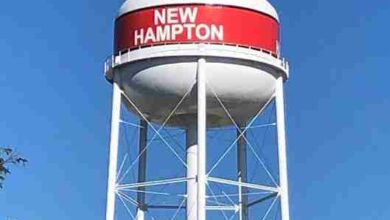 New Hampton Water Tower 3602009 390x220