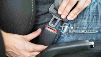 Bigstock Man Fastening Seat Belt In Car 72331291 9191377 390x220