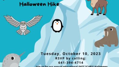 Chickasaw Co Conservation Halloween Hike 2023 390x220