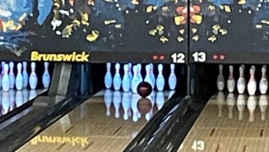 Comet Bowl Ball Rolls At Pins 390x220