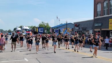 CCHS Band Marches In 2023 July 4th Parade 390x220