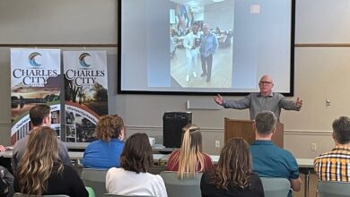 Jim Miller Addressed CC Leadership Students 390x220