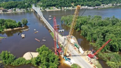 Mississippi River Bridge At Lansing July 3 390x220