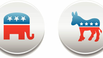 Bigstock Democrat Republican Badges 2635387 Scaled 390x220