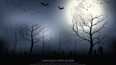 Bigstock Halloween Background Spooky F 318635779 390x220