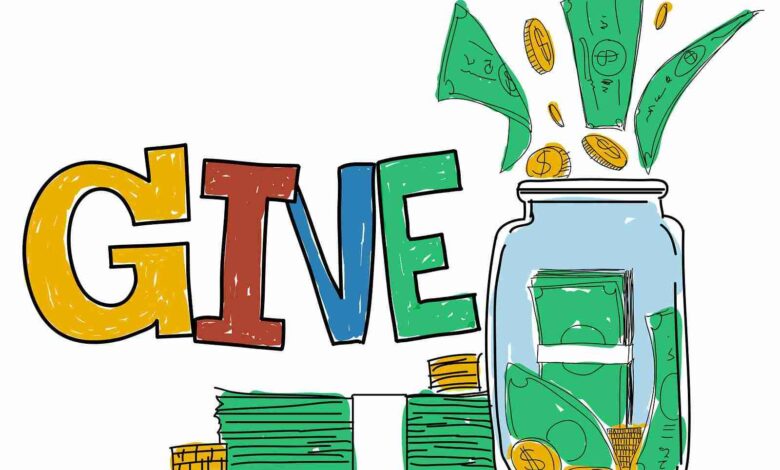 Give Help Donation Charity Volunteer Concept