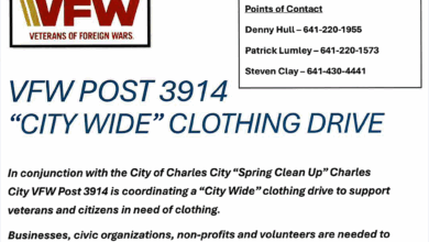 VFW Clothing Drive 390x220