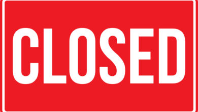 Bigstock Closed Sign White On Red Back 365304388 390x220