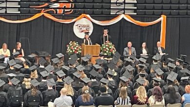 Savannah Baldus Addresses CCHS Graduation 2025 390x220