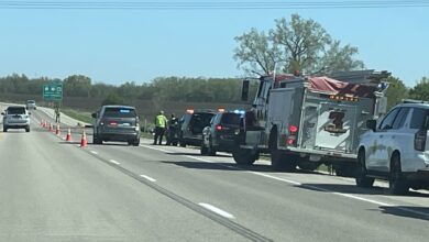 Tractor Ups Truck Crash Near CC 050925 390x220