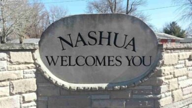 Nashua Welcome Sign
