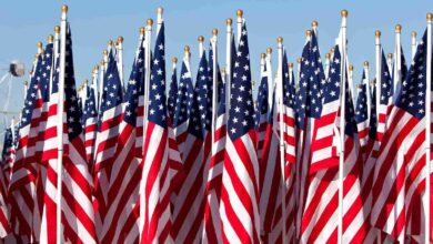 Bigstock American Flags During Th Of J 11925128 390x220