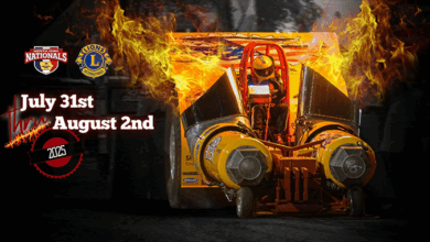 2025 North Iowa Nationals Rockwell Lions NTPA Truck Tractor Pull 390x220