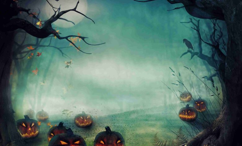 Halloween Design – Forest Pumpkins