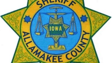 Allamakee County Sheriff Badge 390x220