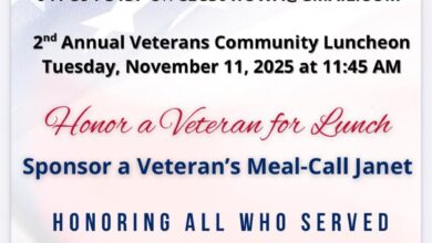 Chickasaw Event Center Veterans Meal 2025 390x220