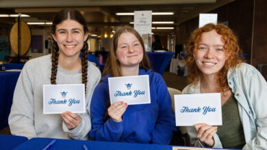 Luther Students Thank Giving Day Donors 390x220