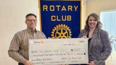Rotary Radio Auction Gives Check To TLC 2026 390x220