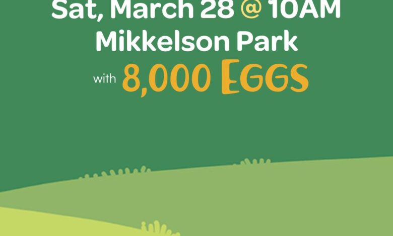 Prairie Lakes Easter Egg Hunt 2026 780x470