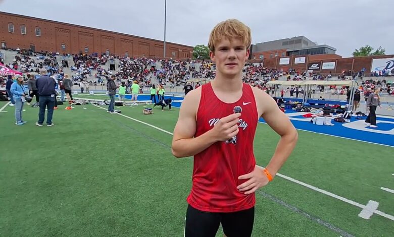 2026 Iowa High School State Track Field Mason Citys Drew Hobart 4a Boys 200 Meter 780x470