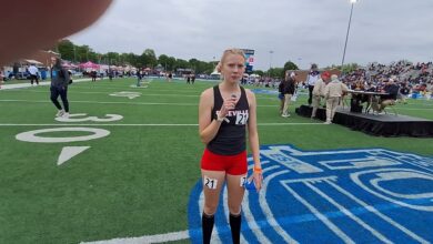2026 Iowa High School State Track Field Ricevilles Claire Zweibohmer 1a Girls 3000 Meter 390x220