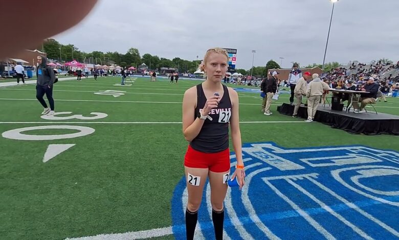 2026 Iowa High School State Track Field Ricevilles Claire Zweibohmer 1a Girls 3000 Meter 780x470