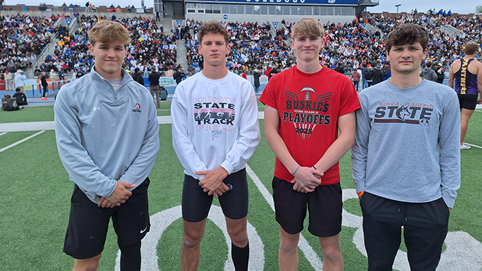 Nashua Plainfields 1A Boys Shuttle Hurdle Relay
