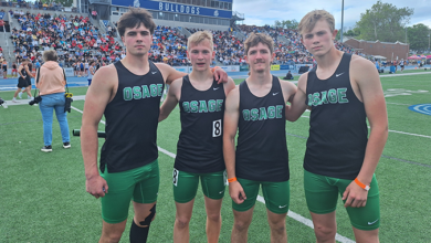 Osage 2A Boys Distance Medley Relay 390x220