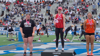 Saint Ansgars Lindsay Kruse 1A Girls Discus STATE CHAMPION 390x220