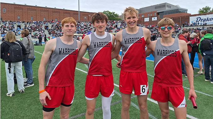South Winneshiek 1A Boys Distance Medley Relay