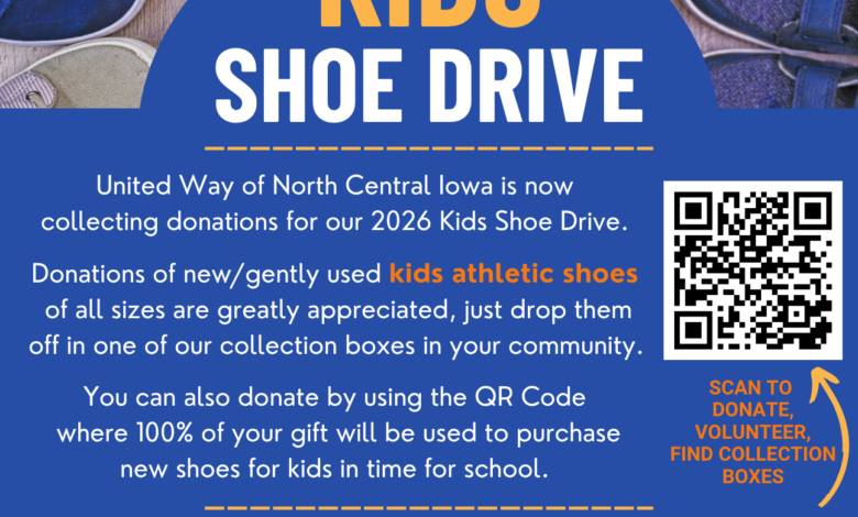 UWNCI Shoe Drive 2026 780x470
