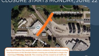 Brackett Street Closure Map 390x220