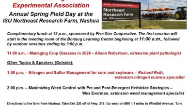 Northeast Research Farm Spring Field Day June 2024 390x220