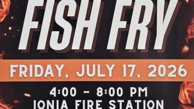 Ionia Firemens Fish Fry July 2026 390x220