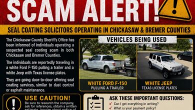 Scam Alert Chickasaw Co Sheriff 390x220