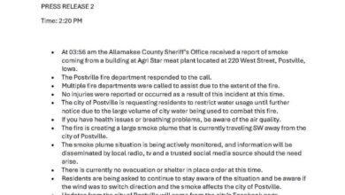 Allamakee Co Sheriff Agri Star Fire 390x220