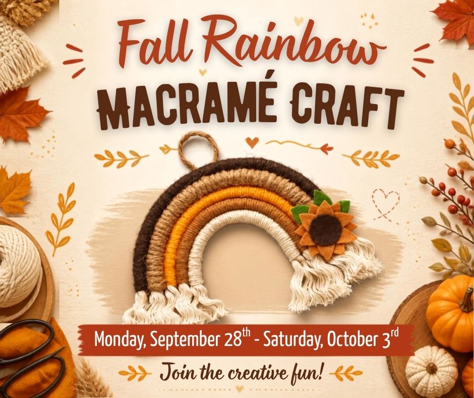 Fall Rainbow Macrame