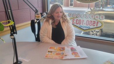 Leah Weber with the Charles City Avalon Center