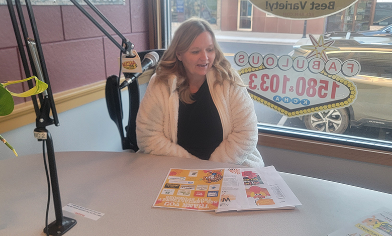 Leah Weber with the Charles City Avalon Center