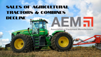 Sales Of Agricultural Tractors Combines Decline 390x220