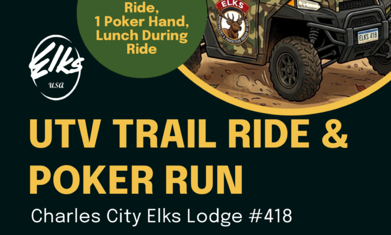 Elks Utv Trail Ride Poker Run 2026 780x470