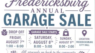 Women Of Frederocksburg Garage Sale 2026 390x220