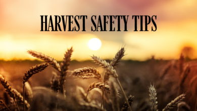 HARVEST SAFETY TIPS 390x220