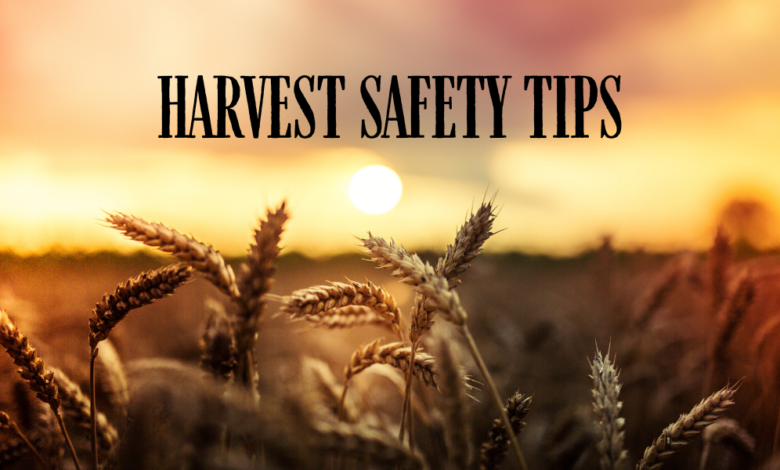HARVEST SAFETY TIPS 780x470
