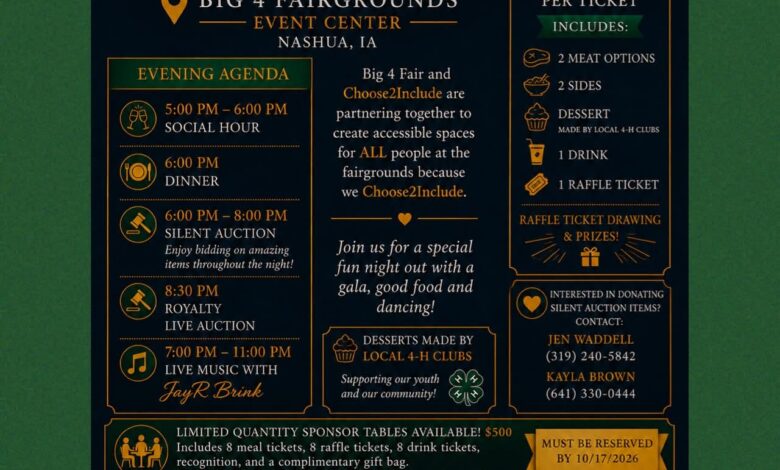 big 4 fair gala 2026